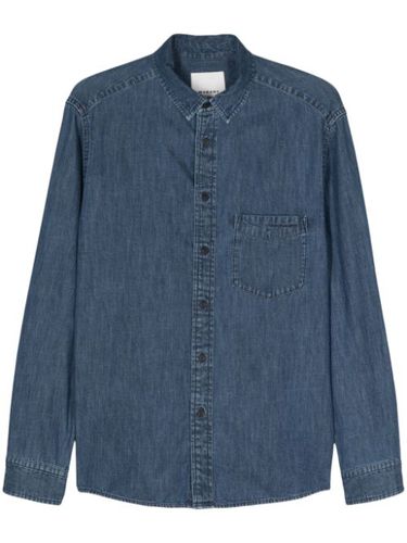 Chemise en jean à logo brodé - MARANT - Modalova