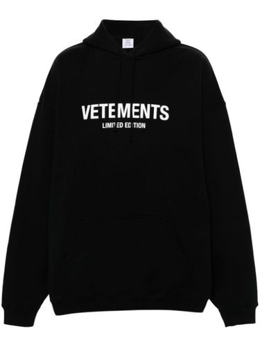 Hoodie à logo imprimé - VETEMENTS - Modalova