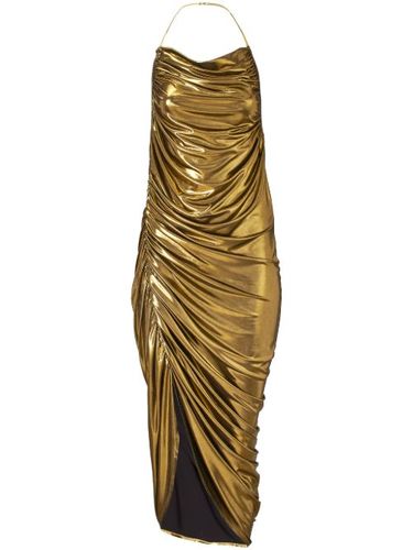 Robe drapée courte à effet métallisé - Marc Jacobs - Modalova