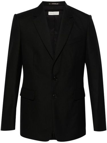 Blazer en laine à simple boutonnage - DRIES VAN NOTEN - Modalova