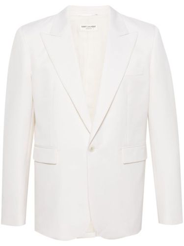 Blazer en gabardine de laine - Saint Laurent - Modalova