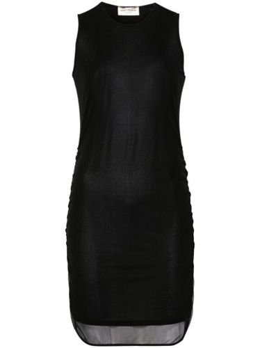 Robe courte à fronces - Saint Laurent - Modalova