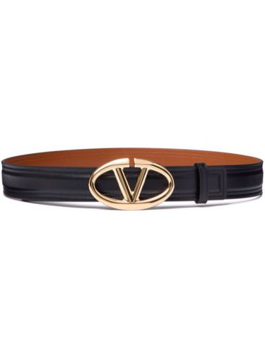 Ceinture VLogo Signature en cuir - Valentino Garavani - Modalova