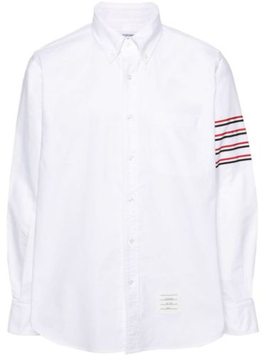 Chemise à 4 bandes signature - Thom Browne - Modalova