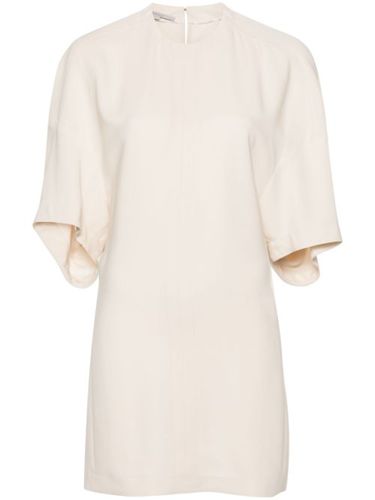 Robe courte à design drapé - Stella McCartney - Modalova