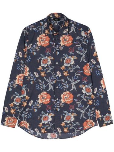 Chemise en coton à fleurs - ETRO - Modalova