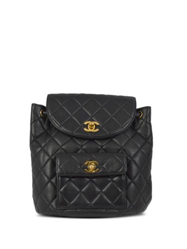 Grand sac à dos Duma en cuir (1997) - CHANEL Pre-Owned - Modalova