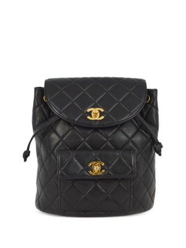 Grand sac à dos Duma en cuir (1997) - CHANEL Pre-Owned - Modalova