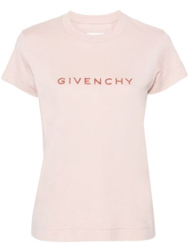 T-shirt à logo floqué - Givenchy - Modalova