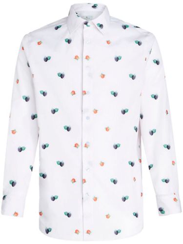 Chemise en coton à imprimé graphique - ETRO - Modalova