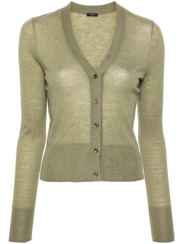 Cardigan en maille fine à col v - JOSEPH - Modalova