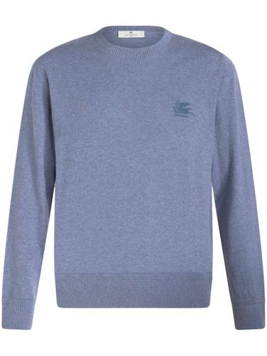 Pull en maille torsadée à motif Pegaso - ETRO - Modalova