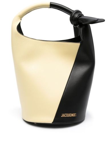 Sac seau Le Petit Tourni en cuir - Jacquemus - Modalova