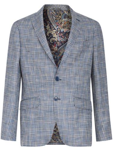 Blazer à motif pied-de-poule - ETRO - Modalova