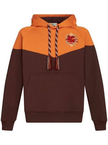 Polo en coton à motif Pegaso brodé - ETRO - Modalova