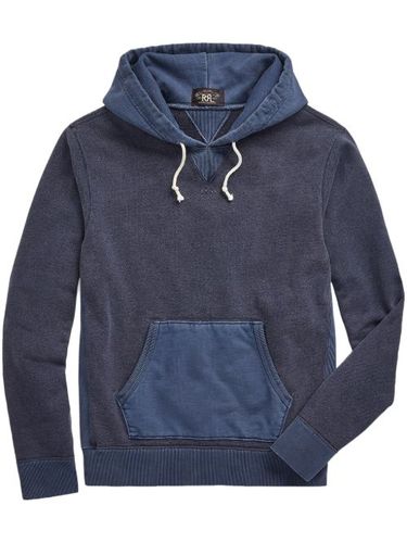 Hoodie en coton à design bicolore - Ralph Lauren RRL - Modalova
