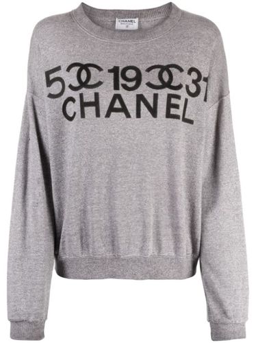 Sweat à logo imprimé (années 1990) - CHANEL Pre-Owned - Modalova