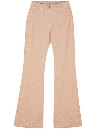 Pantalon évasé à logo 4G en jacquard - Givenchy - Modalova