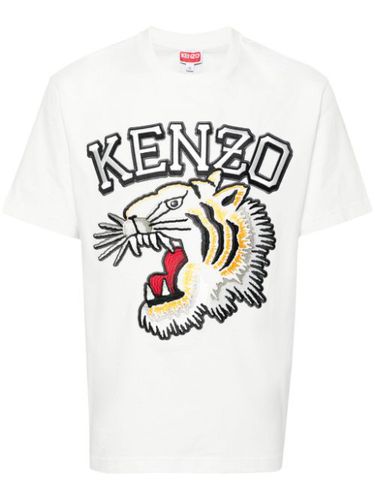 T-shirt Tiger Varsity en coton - Kenzo - Modalova