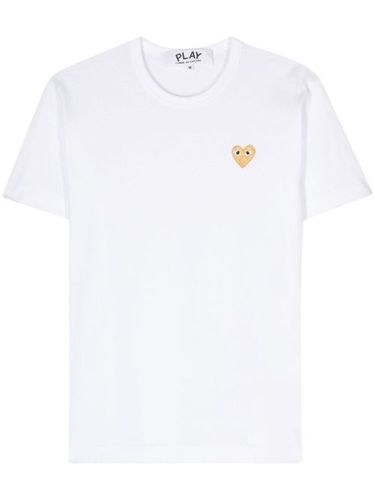 T-shirt en coton à patch cœur - Comme Des Garçons Play - Modalova