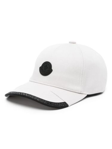 Casquette en coton à patch logo - Moncler - Modalova