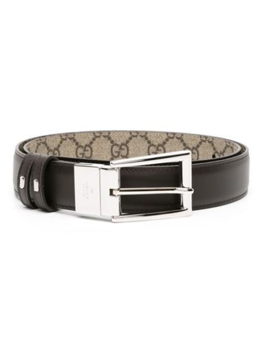 Ceinture Interlocking G en cuir - Gucci - Modalova