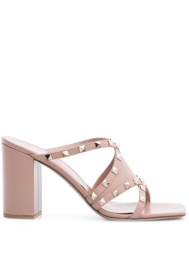 Sandales Rockstud 90 mm en cuir - Valentino Garavani - Modalova