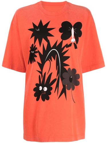 T-shirt en coton à imprimé graphique - JNBY - Modalova