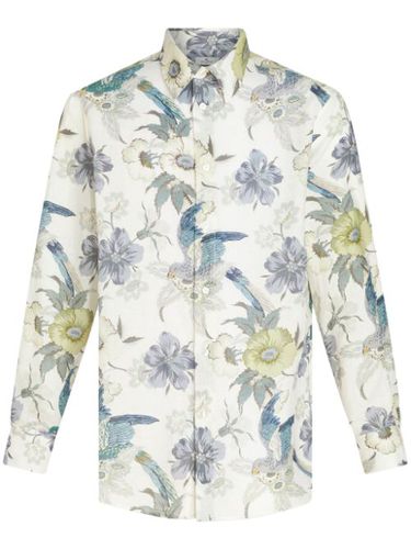 Chemise boutonnée à fleurs - ETRO - Modalova