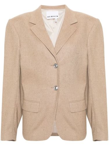 Blazer à détail plissé - REMAIN - Modalova