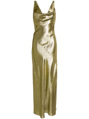 Robe longue à col benitier - Cynthia Rowley - Modalova