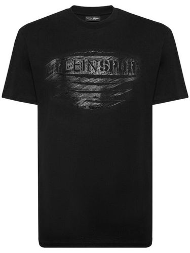 T-shirt en coton à logo imprimé - Plein Sport - Modalova
