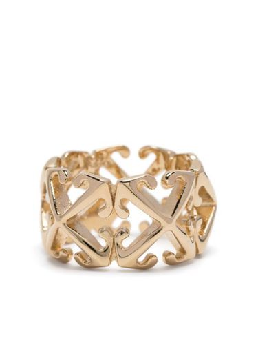 Bague épaisse Arrows - Off-White - Modalova