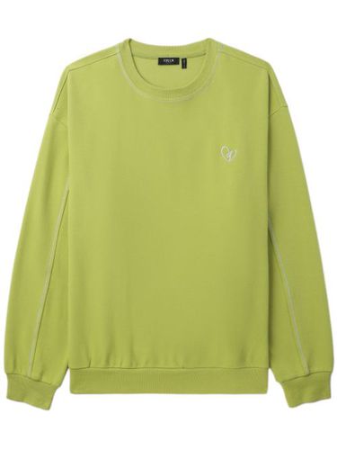 FIVE CM sweat à logo brodé - Vert - FIVE CM - Modalova