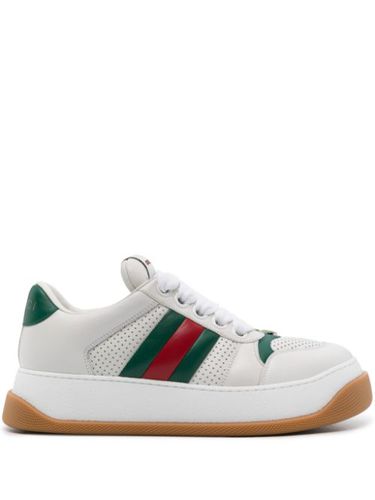 Baskets Screener en cuir - Gucci - Modalova