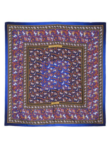 Foulard Chasse en Inde en soie pre-owned (années 1990) - Hermès Pre-Owned - Modalova