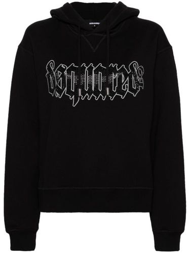 Hoodie en coton à logo imprimé - DSQUARED2 - Modalova