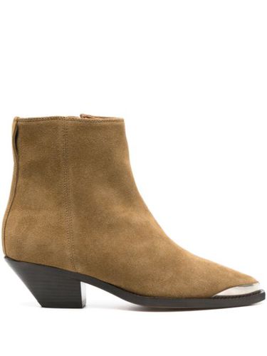 Bottines Adnae en daim - ISABEL MARANT - Modalova