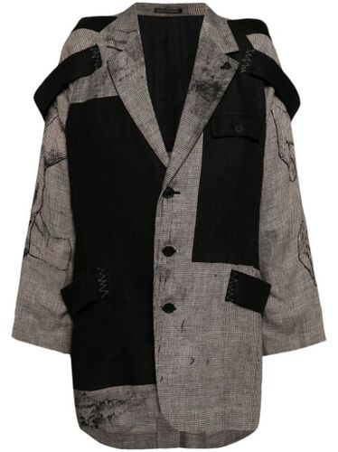 Blazer à design superposé - Yohji Yamamoto - Modalova