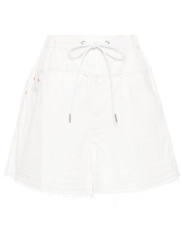 Short en coton à lien de resserrage - sacai - Modalova