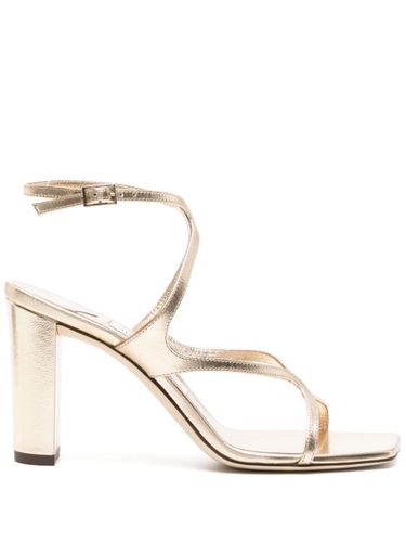 Sandales métallisées Azie 85 mm - Jimmy Choo - Modalova