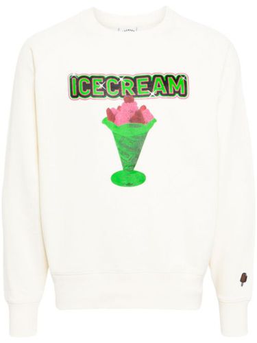 Sweat en coton à logo imprimé - ICECREAM - Modalova