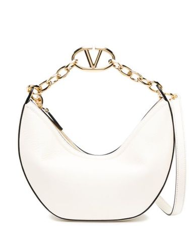 Petit sac porté épaule VLogo Moon en cuir - Valentino Garavani - Modalova