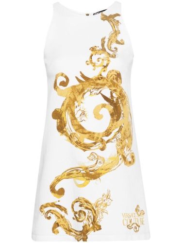 Robe courte Watercolour Couture - Versace Jeans Couture - Modalova