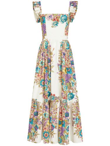 Robe mi-longue à fleurs - ETRO - Modalova