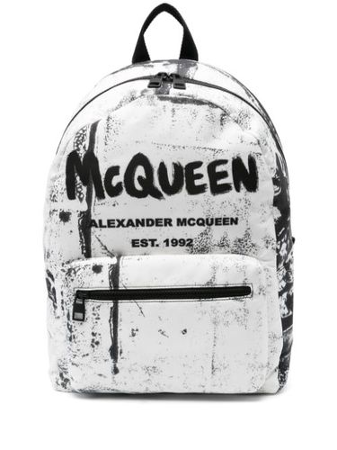 Sac à dos Graffiti Metropolitan - Alexander McQueen - Modalova