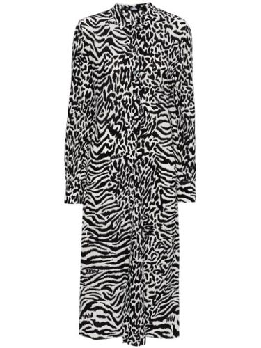 Robe-chemise à imprimé animalier - Karl Lagerfeld - Modalova