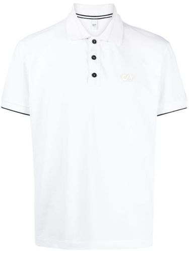 Polo en coton piqué à logo appliqué - Alpha Tauri - Modalova