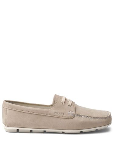 Mocassins en daim - Prada - Modalova