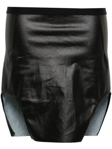 Minijupe à fini enduit - Rick Owens - Modalova